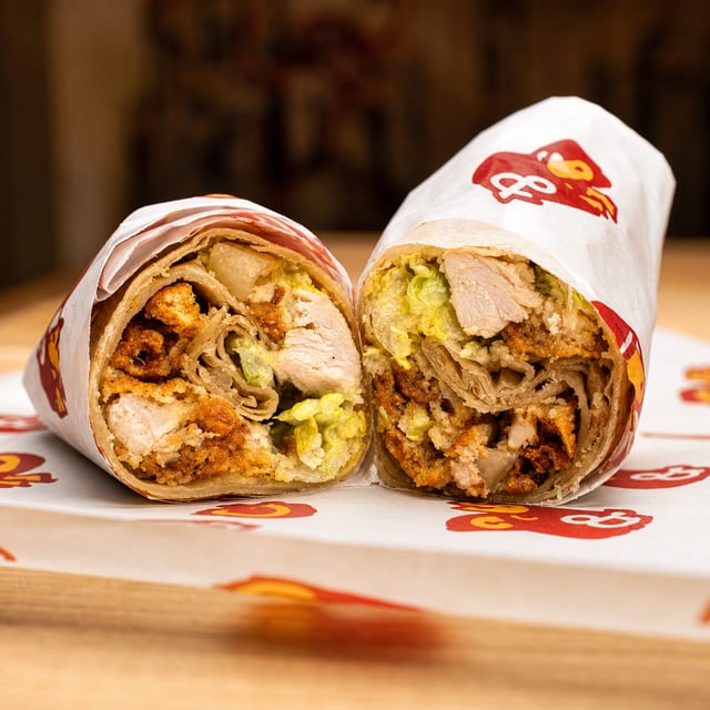 Chicken Caesar Wrap.