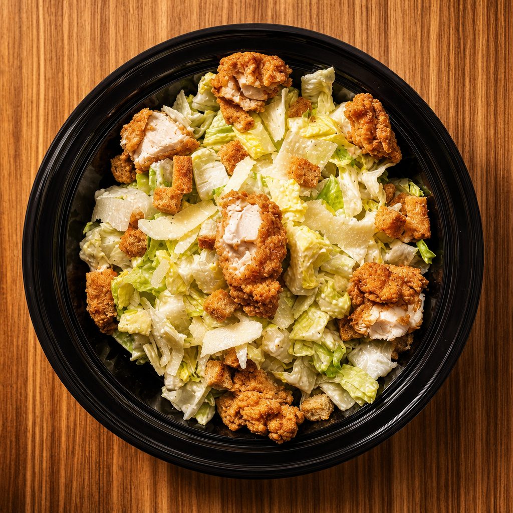 Chicken Caesar Salad.
